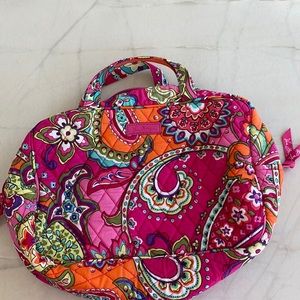 Vera Bradley pink swirl toiletry bag